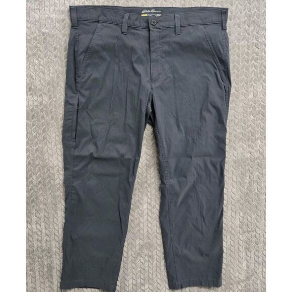 Eddie Bauer Travex Hiking Pants Mens‎ Size 40x30 Gray Outdoor Stretch Camping - Picture 1 of 11